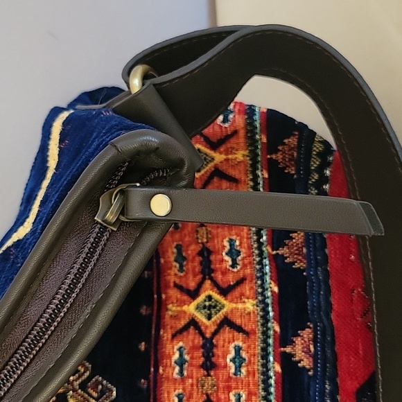 Bohemian Multicolor Crossbody Bag - Picture 5 of 12